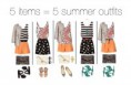 5 ruhadarab --> 5 nyári összeállítás - 2013. 06. 24.